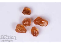 5 pieces Fanta color Spessartine garnet 4.78ct polished