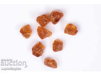 8 pieces Spessartine Garnet "Fanta" color 7.35ct polished