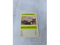 Ημερολόγιο Daihatsu Charade 1300 4WD 1991