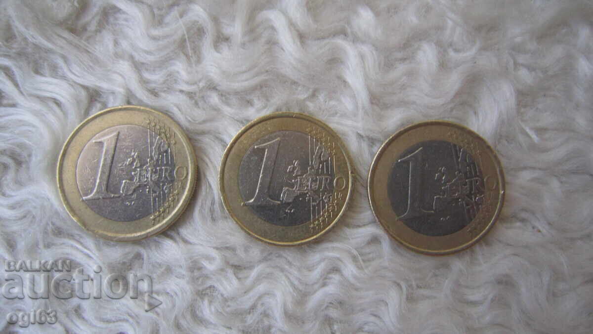Παρτίδα νομισμάτων του 1 Ευρώ 1999