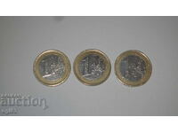 Partida moneti ot 1 evro 1999 g. / 2000 g. komplekt 2