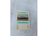Ημερολόγιο Toyota Camry 4WD 1991