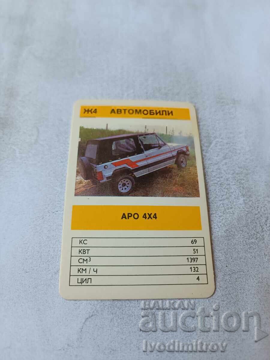 Calendar ARO 4X4 1991