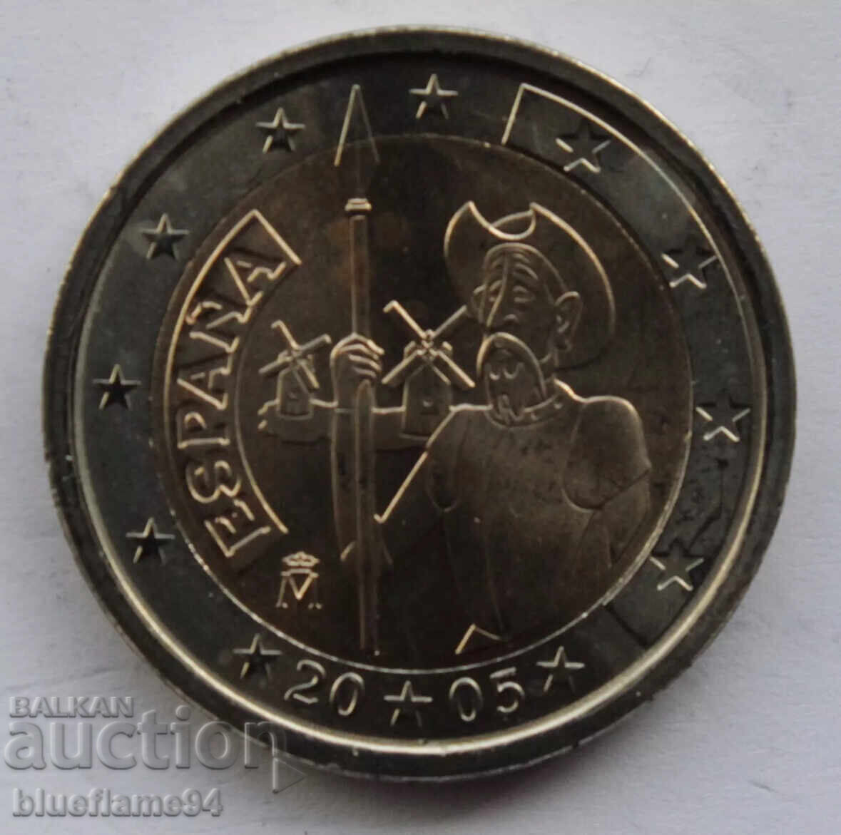 2 евро Испания 2005