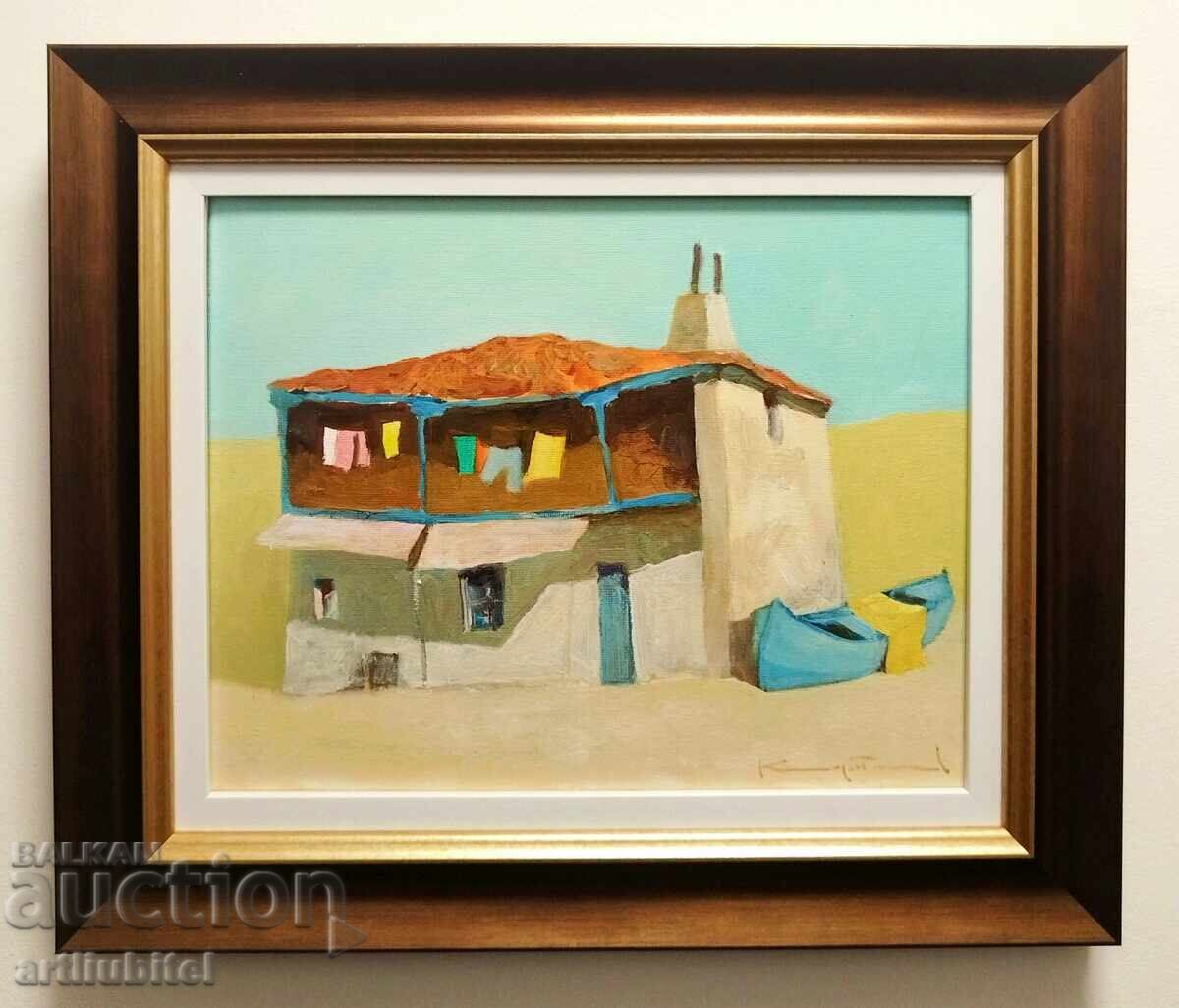 Dimităr Karatonev - tablou - 36 x 41 cm