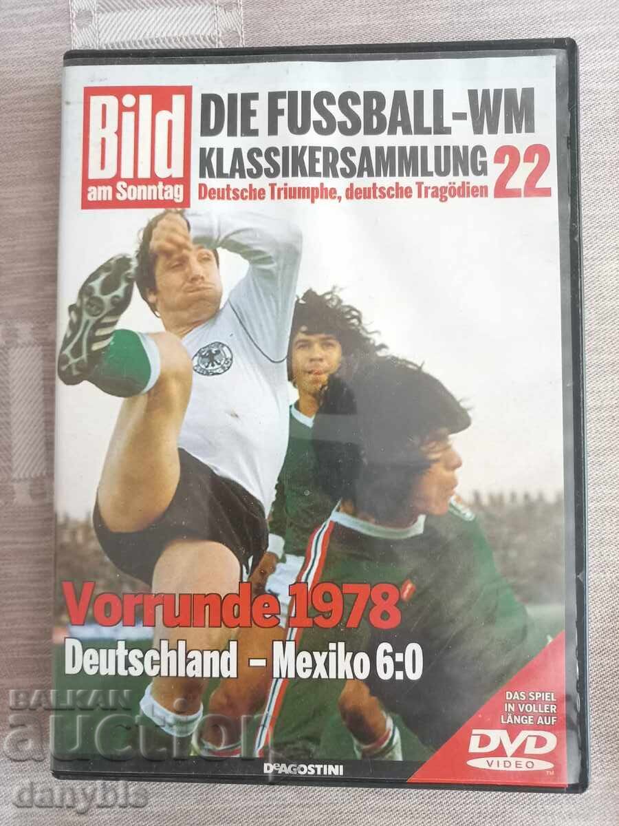 Fotbal - DVD CM - Germania - Mexic 6 - 0 1978