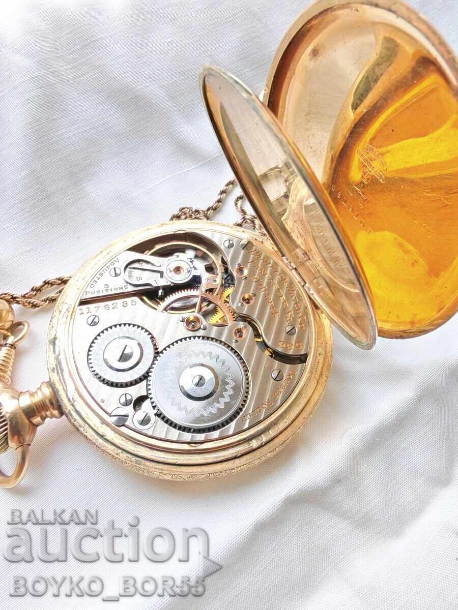 Παράδοση Εξαιρετικά Σπάνιο Ρολόι Τσέπης HAMILTON δεκαετίας του 1890