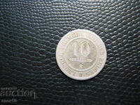 Belgia 10 centime 1863 k