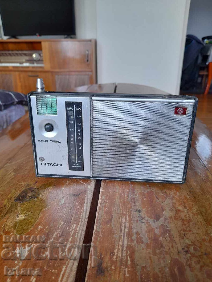 Radio vechi, receptor radio Hitachi