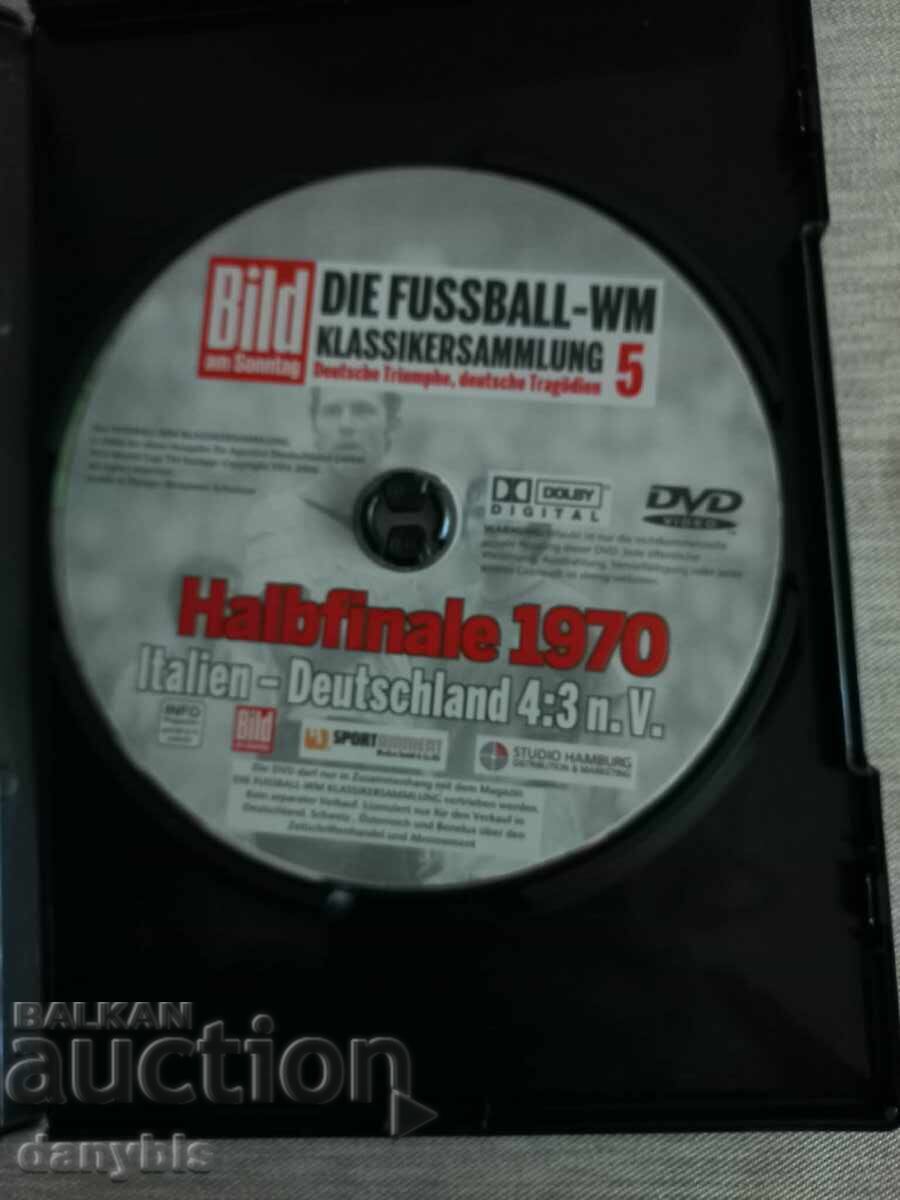 Fotbal - DVD CM - Italia - Germania 4-3 1970 cu preț € 3.00 | 5.87 BGN