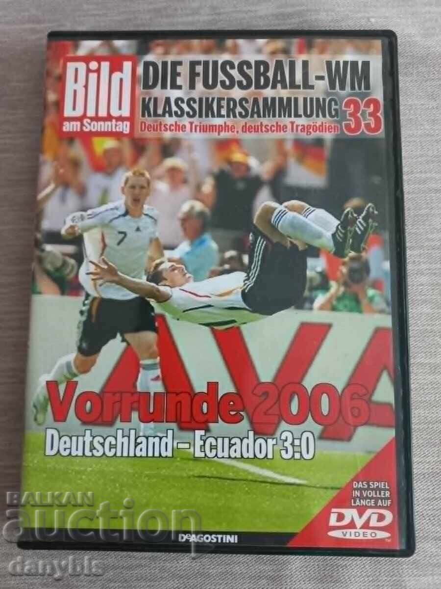 Fotbal - DVD CM - Germania - Ecuador 3-0 2006 Fotbal - DVD CM - Germania - Ecuador 3-0 2006