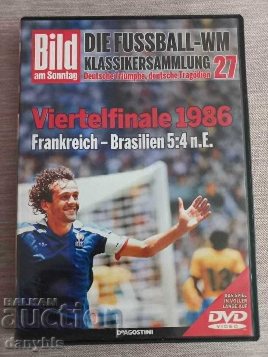 Fotbal - DVD CM - Franța - Brazilia 5 - 4 1986