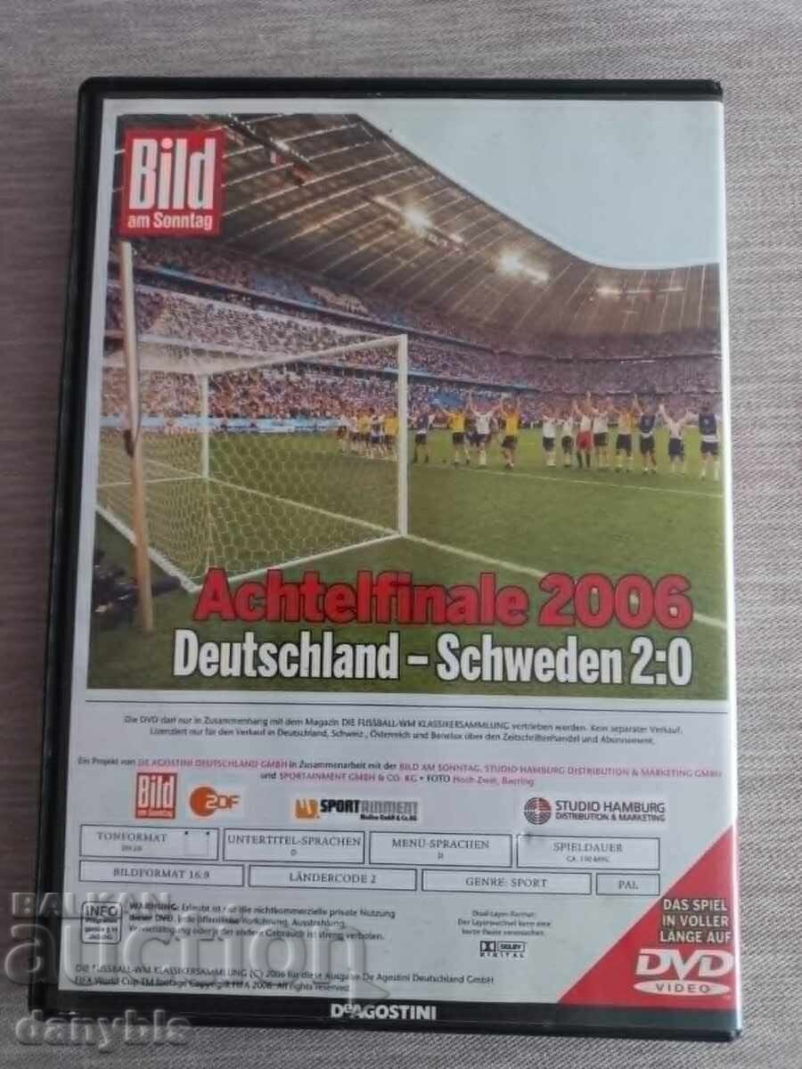 Licitație Fotbal - DVD CM - Germania - Suedia 2-0 2006