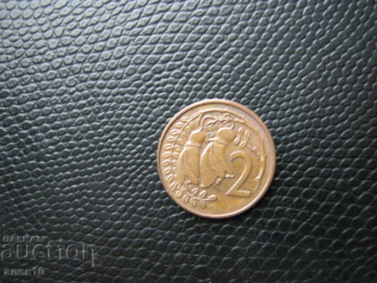 Noua Zeelandă 2 cenți 1981 k