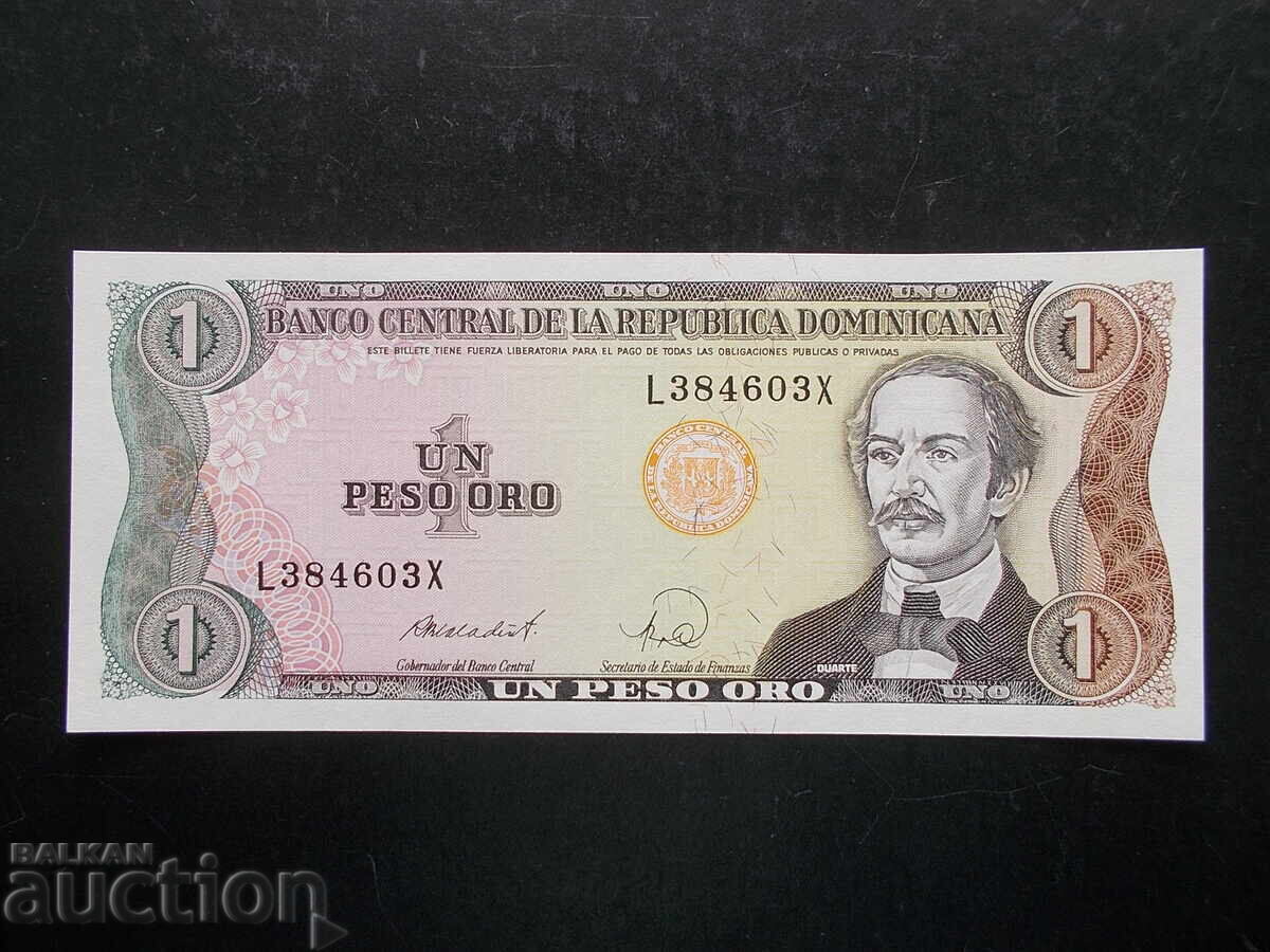 ДОМИНИКАНА , 1 песос , 1988 , UNC ДОМИНИКАНА , 1 песос , 1988 , UNC