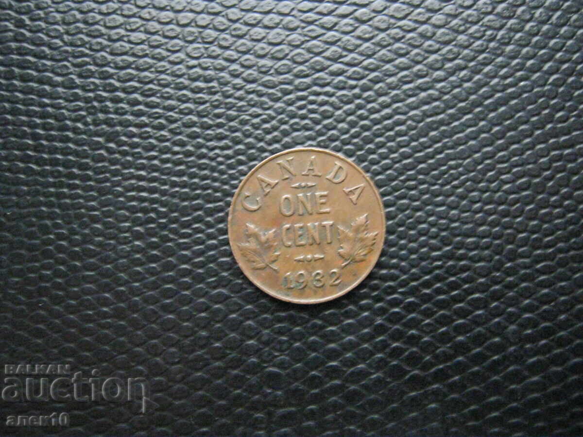 Canada 1 cent 1932 k