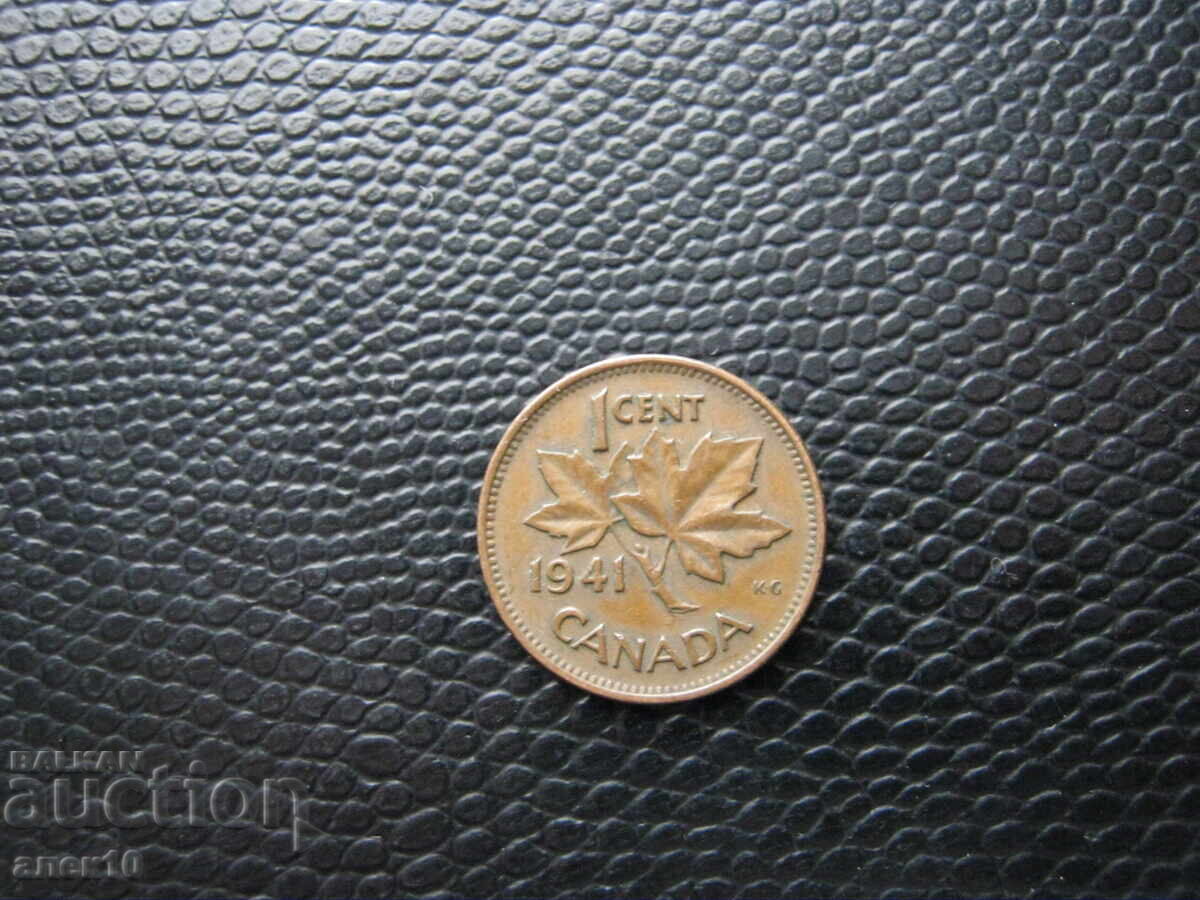 Canada 1 cent 1941 k