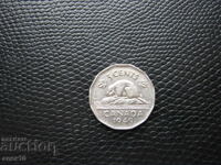 Canada 5 cents 1949 K