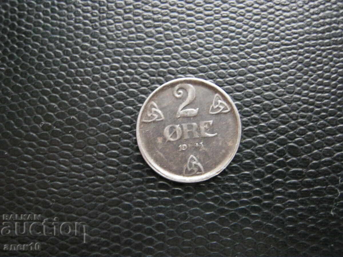Норвегия  2  оре  1943     к с цена € 0.50 | 0.98 лв.