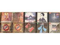 DISCURI, CD-URI ORIGINALE CU MUZICĂ MP3/CD - 10 BUC