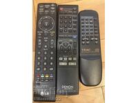 3 БРОЯ ДИСТАНЦИОННИ УПРАВЛЕНИЯ DENON/ LG / TEAC