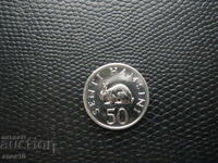 Tanzania 50 senti 1990 k