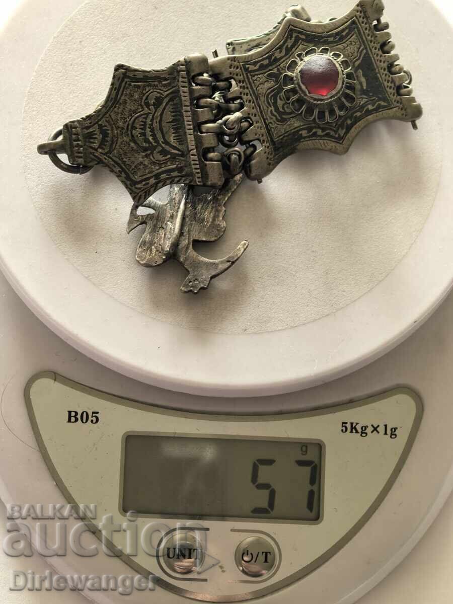Elemente autentice din argint pentru lanț de ceas cu niello cu preț € 170.00 | 332.49 BGN