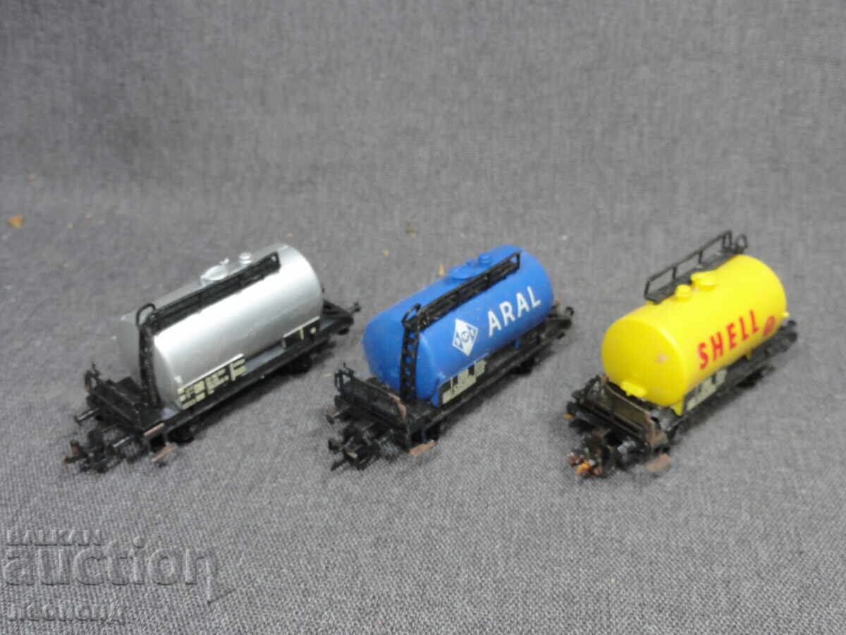 BZC LOT ΠΑΛΑΙΑ ΡΕΤΡΟ ΒΑΓΟΝΙΑ ΤΡΕΝΟΥ TT 1/120