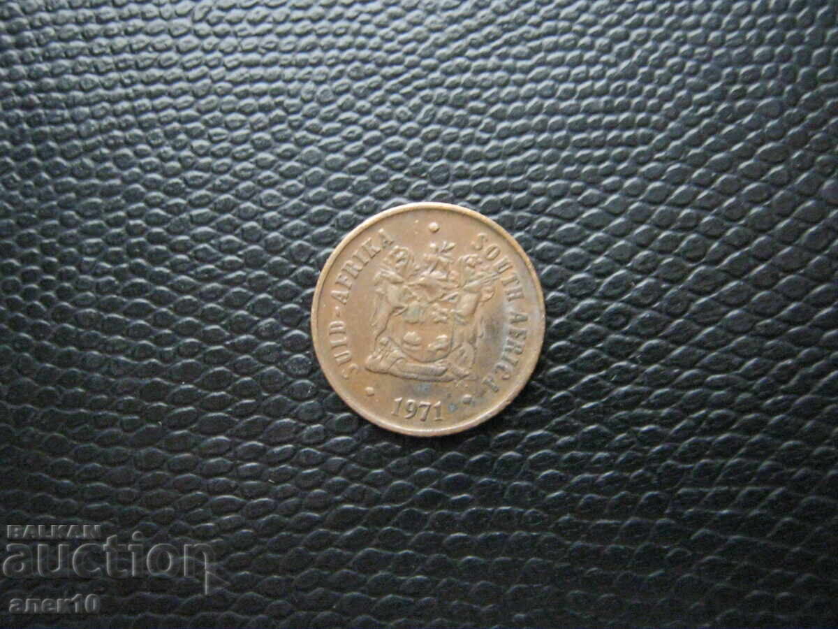 Южна  Африка  1  цент    1971    к с цена € 0.20 | 0.39 лв.