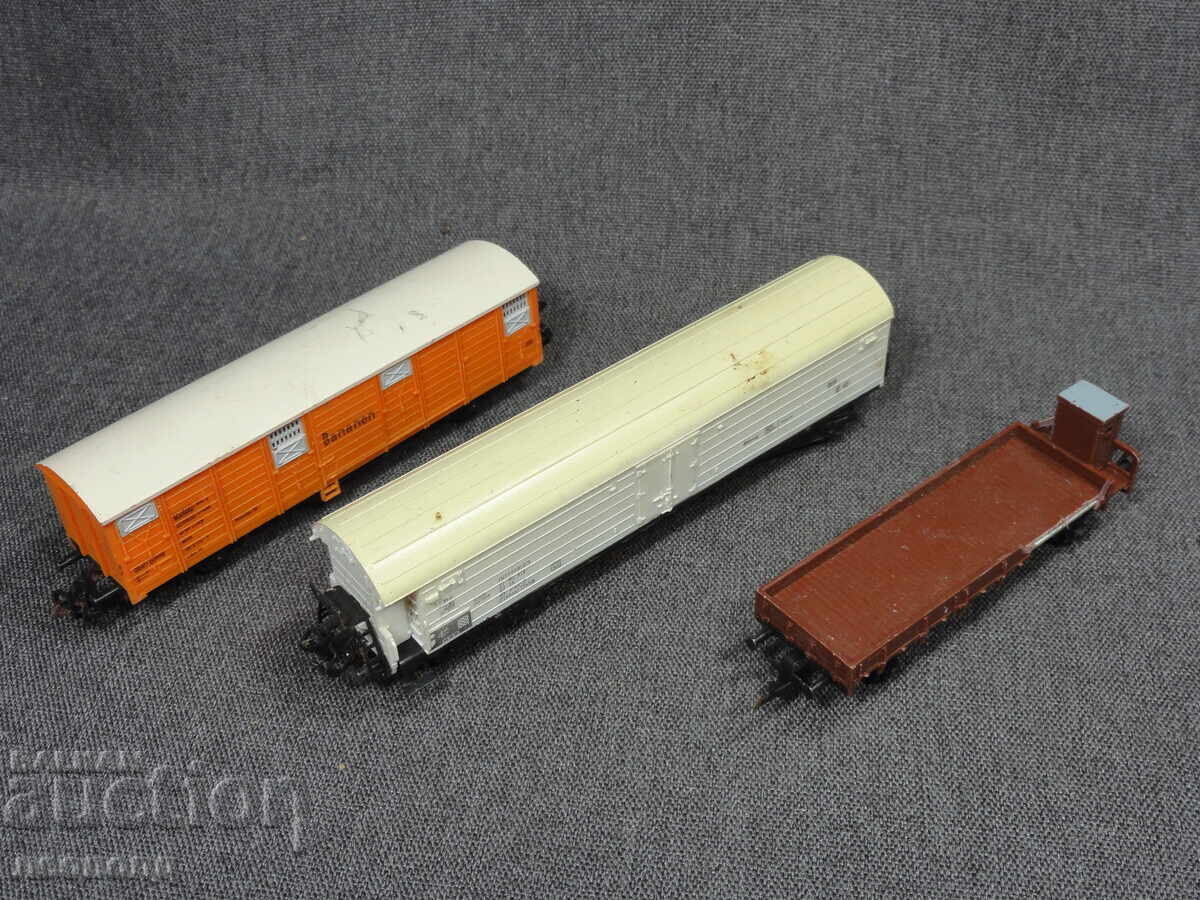 LICITAȚIE BZC VAGOANE DE TREN VECHI RETRO TT 1/120