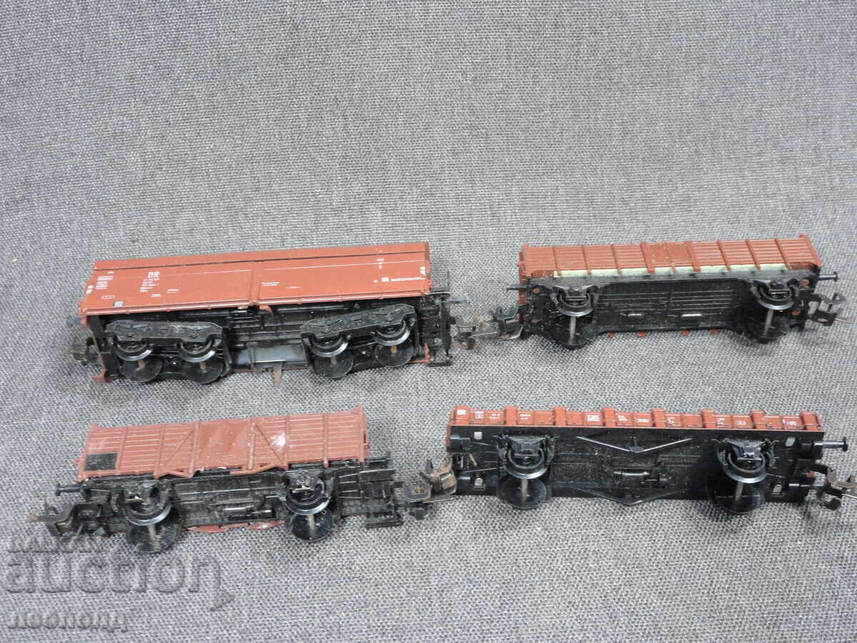 LICITAȚIE BZC VAGOANE DE TREN VECHI RETRO TT 1/120 - 5