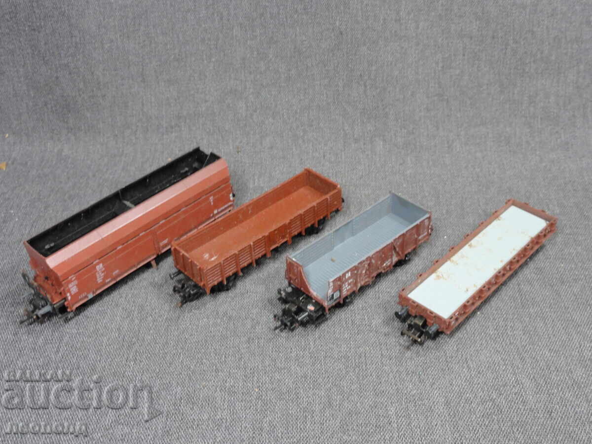 LICITAȚIE BZC VAGOANE DE TREN VECHI RETRO TT 1/120