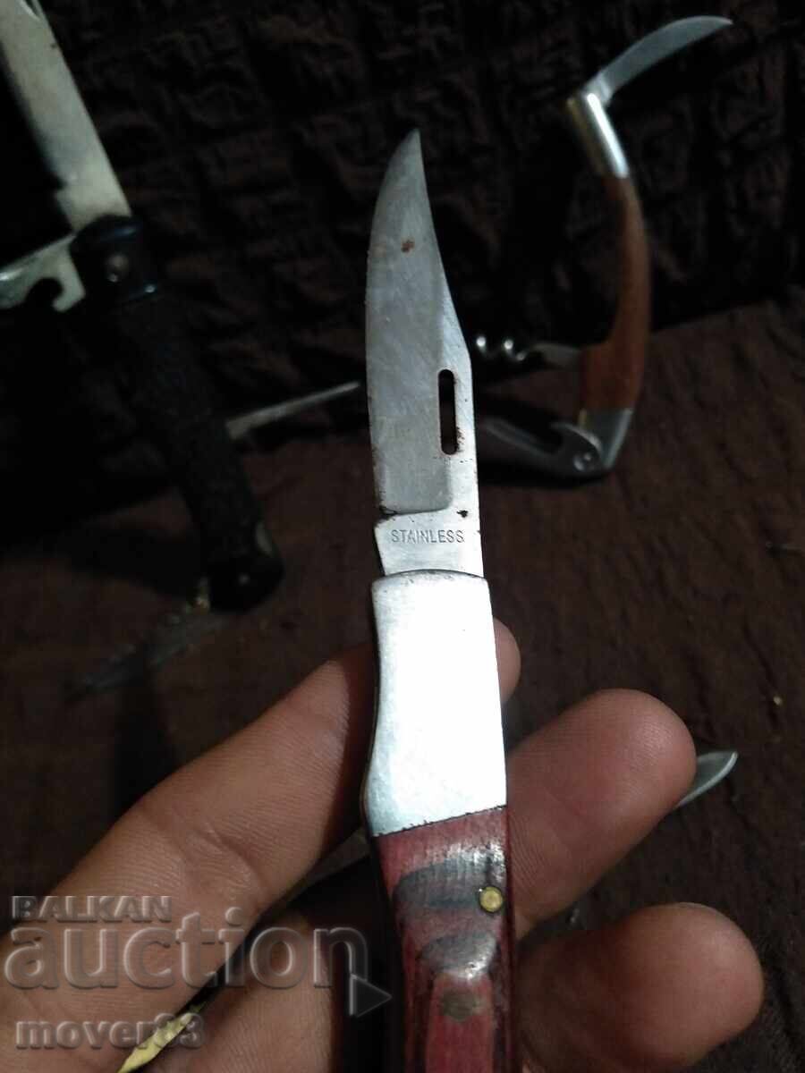 Licitație Cuțite/deschizător. 4 bucăți