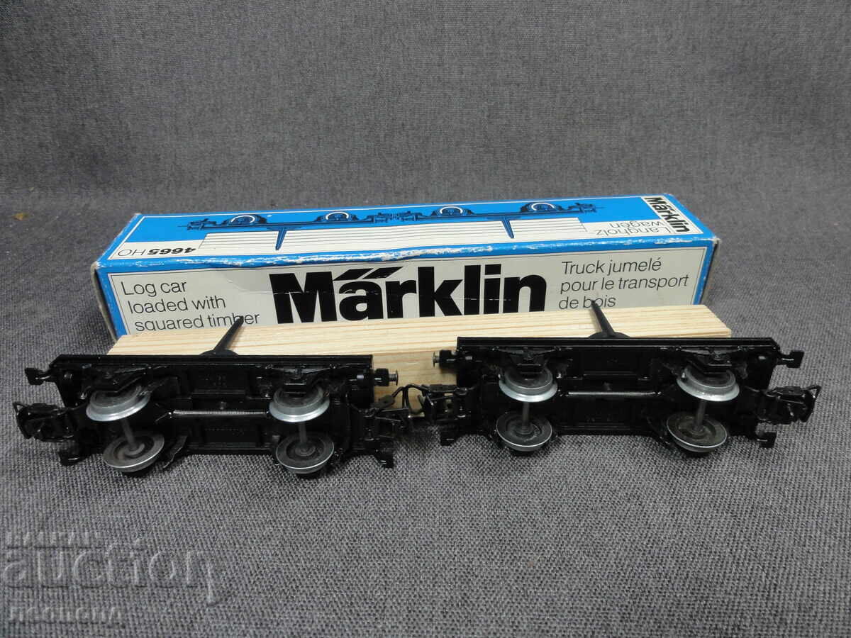 SET VAGON DE TREN RETRO MARKLIN HO 1/87 - 5