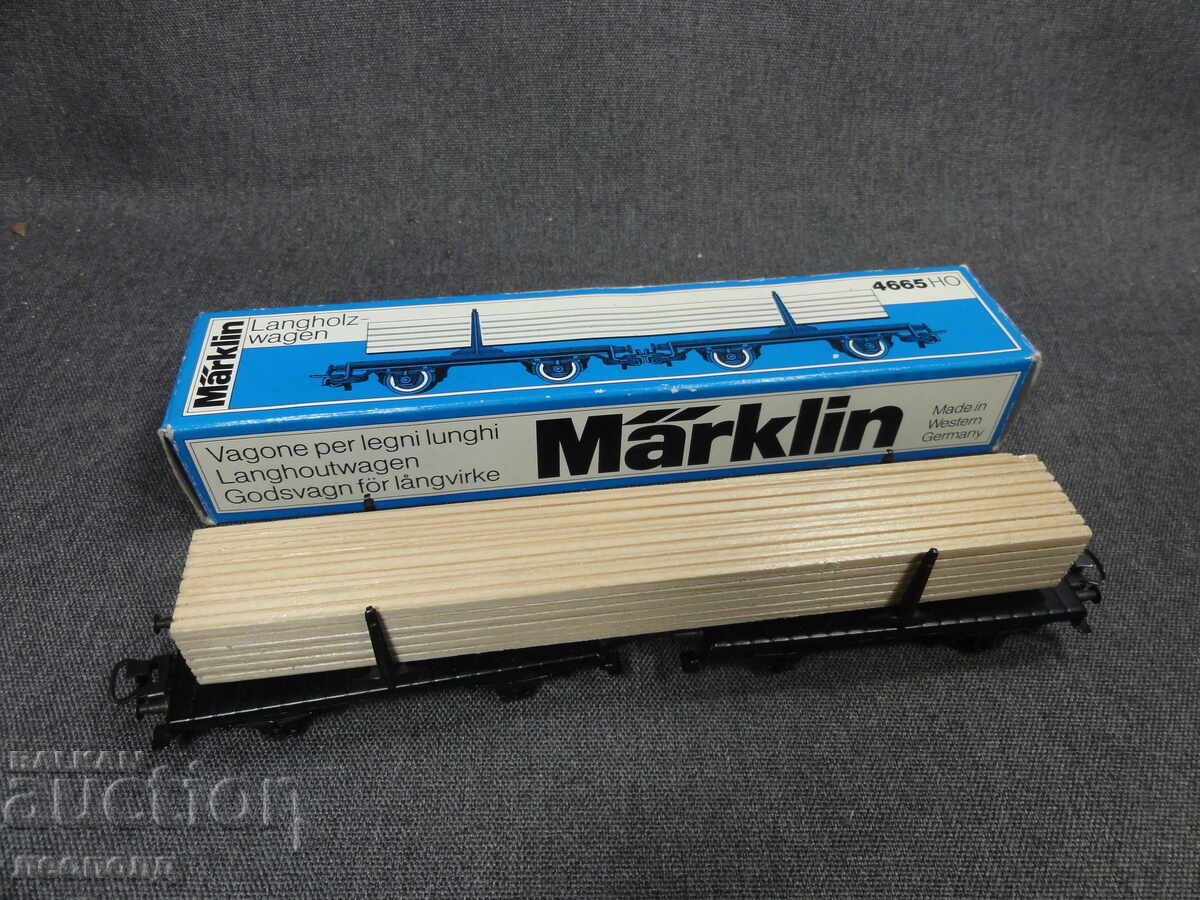 SET VAGON DE TREN RETRO MARKLIN HO 1/87
