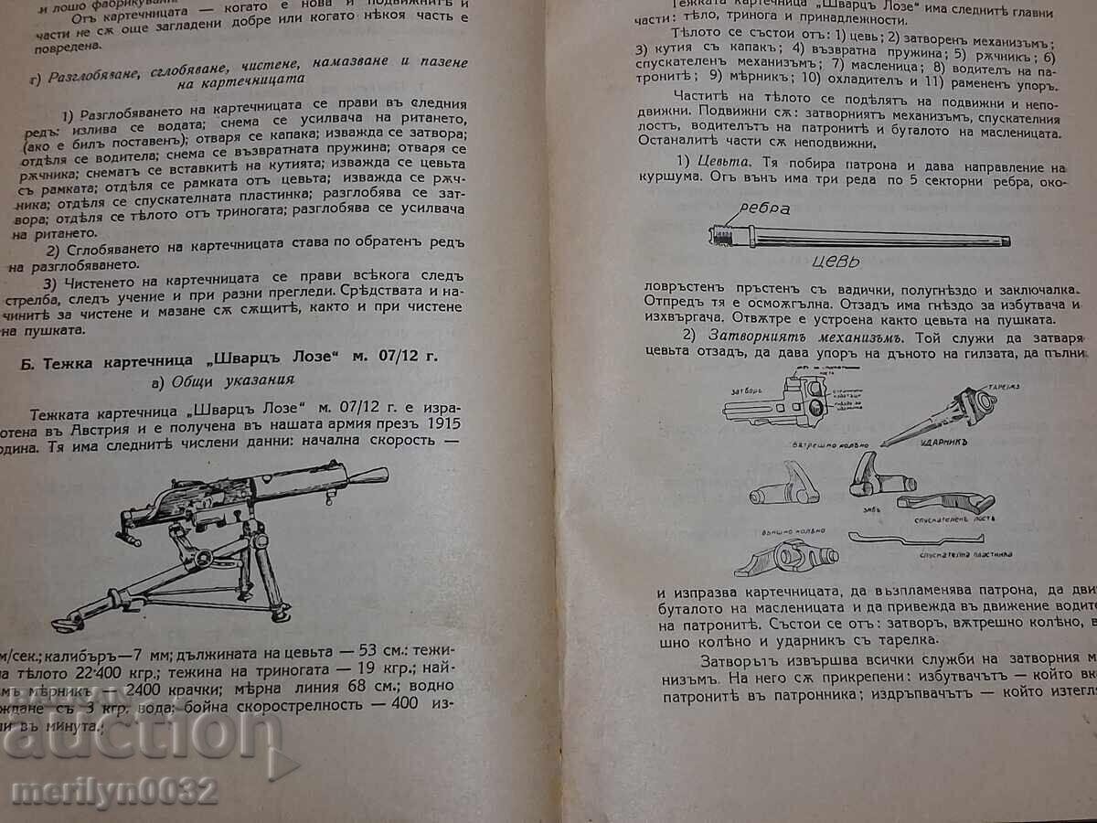 Delivery of Textbook for Candidate Non-Commissioned Officer 1935 Kingdom of Bulgaria