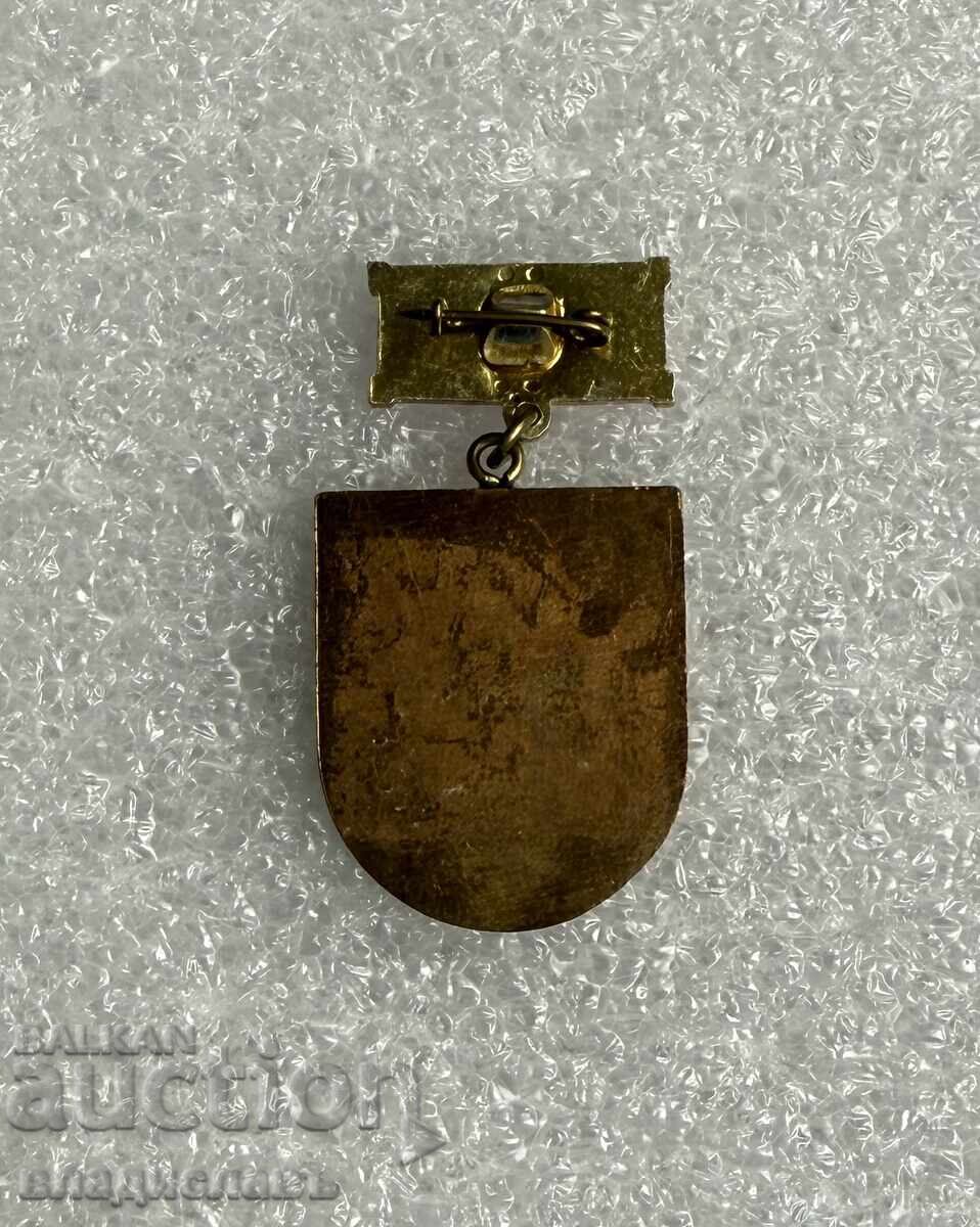 нагръден знак герб село Бърдарски Геран с цена € 35.00 | 68.45 лв.