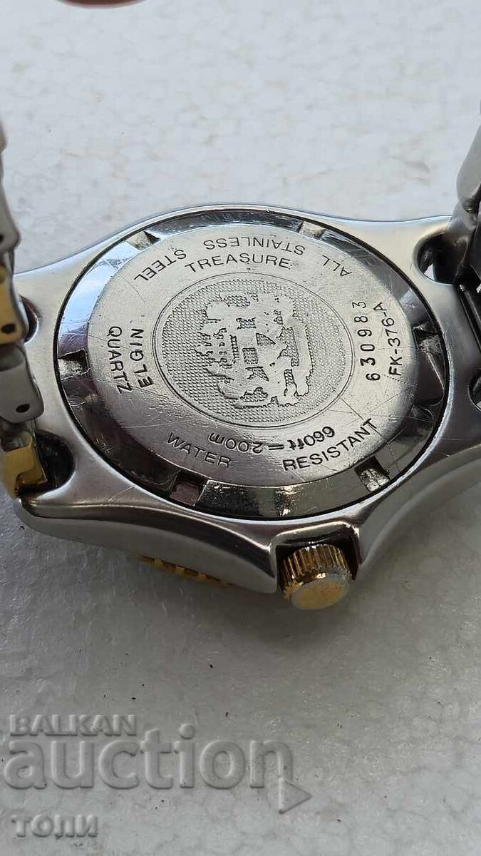 Livrarea ELGIN USA 200m QUARTZ RAR FUNCȚIONAL FĂRĂ GARANȚIE