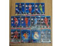 Carduri de fotbal pentru colecționari 11 bucăți