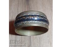 Retro brass bracelet for connoisseurs