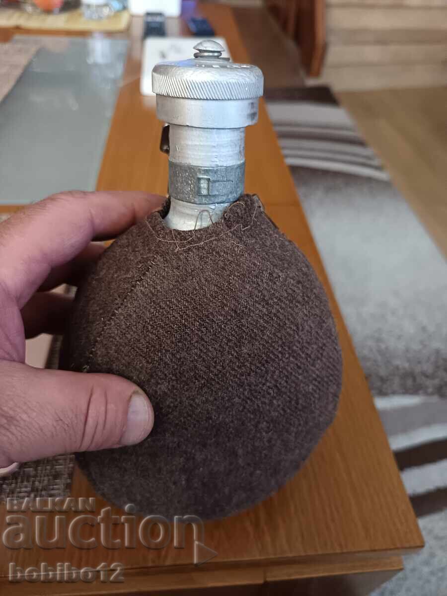 Veche gamelă bulgărească din aluminiu 1 litru MZ Oborishte - 7