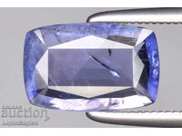 Iolit violet natural 1.36ct 9.5x6mm tăietură cushion