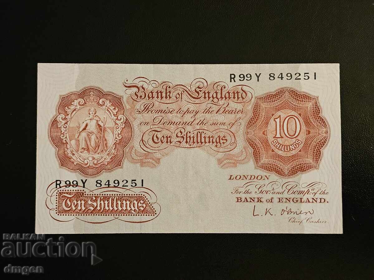10 shillings England