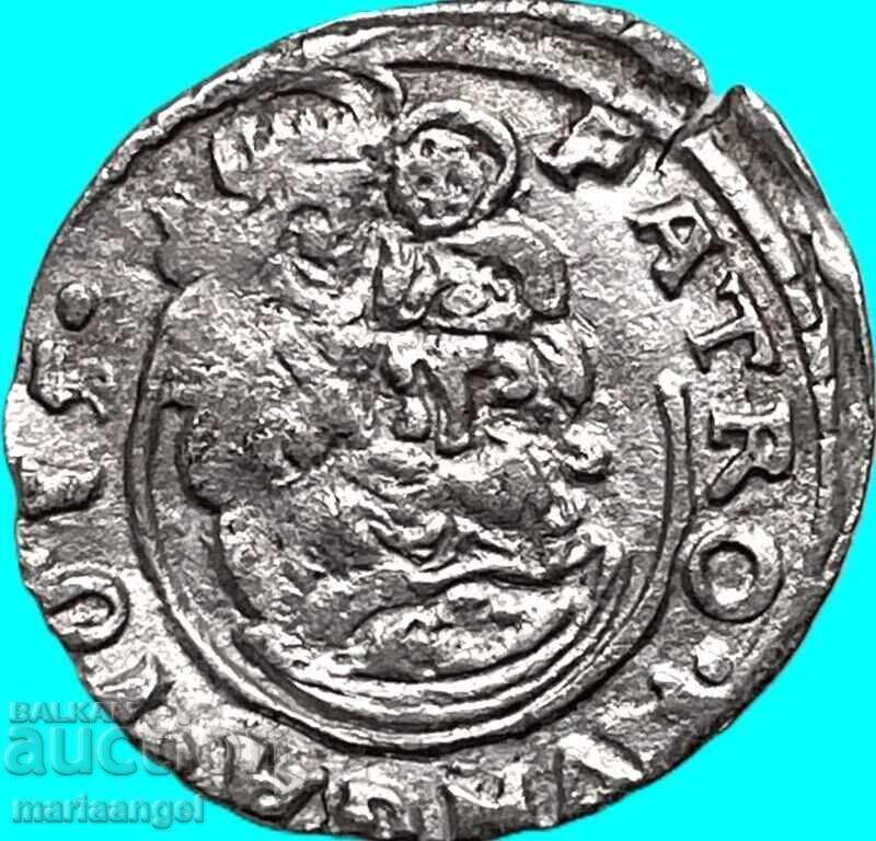Ungaria Matia II Denar 1608-1619 Madona/Stema argint