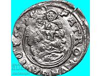 Ungaria Matia II Denar 1608-1619 Madona/Stema argint