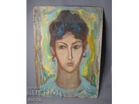 Old Master painting portrait of a woman