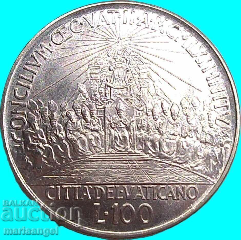 100 Λίρες 1962 Βατικανό Ιωάννης XXIII - 5