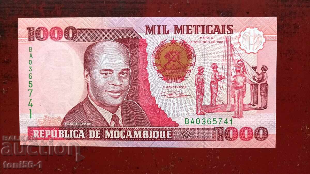Μοζαμβίκη 1000 μετικάλ 1991 UNC