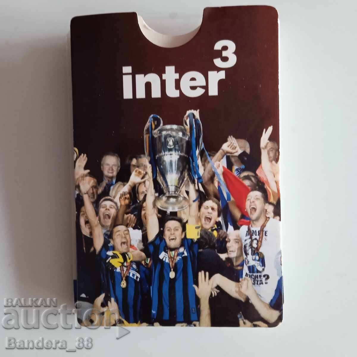 Livrarea INTER MILAN 2010 TRIPLETE vedere rară + programul clubului