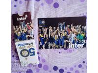 INTER MILAN 2010 TRIPLETE vedere rară + programul clubului